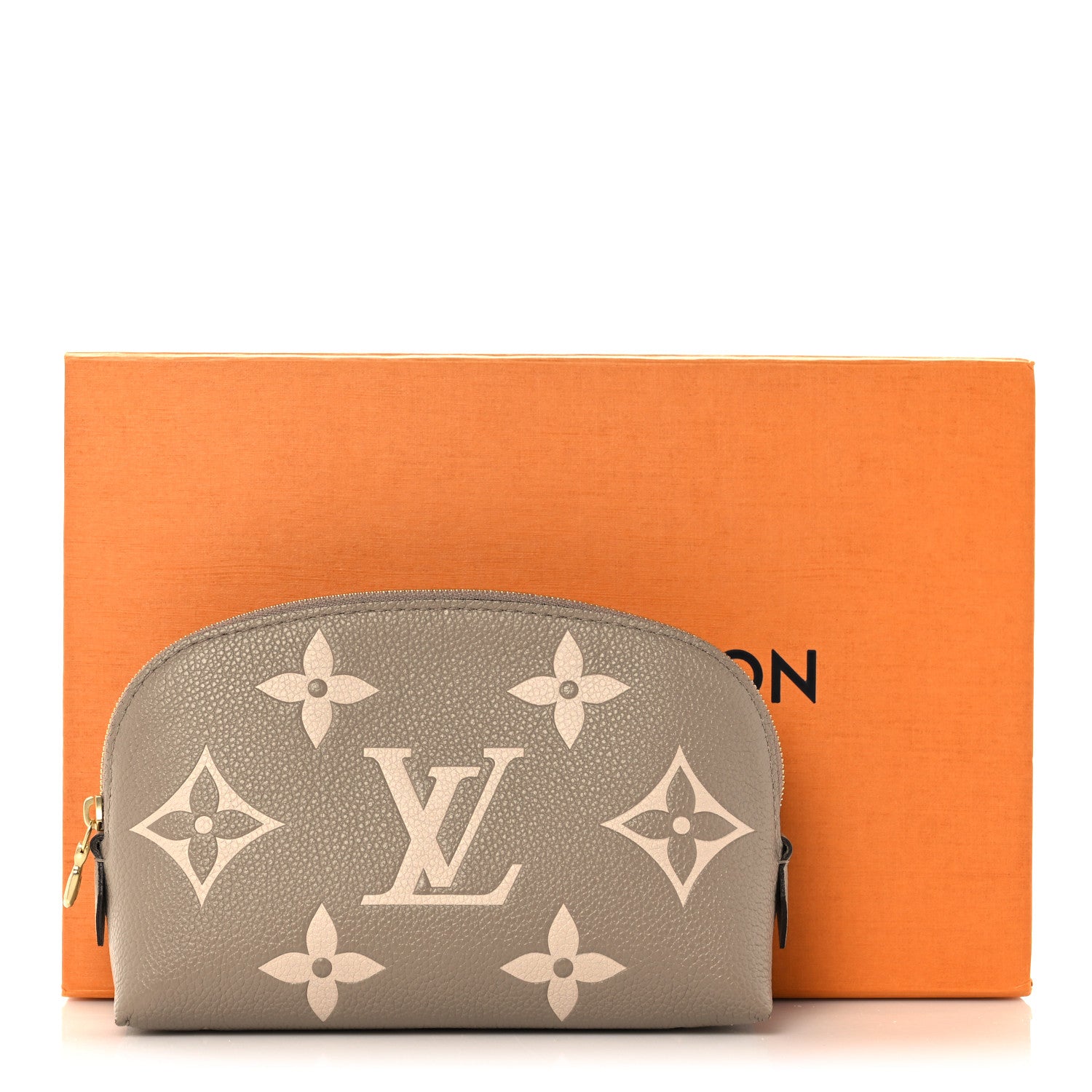 Louis Vuitton Empreinte Monogram Giant Cosmetic Pouch PM Tourterelle Crème 9 of 9