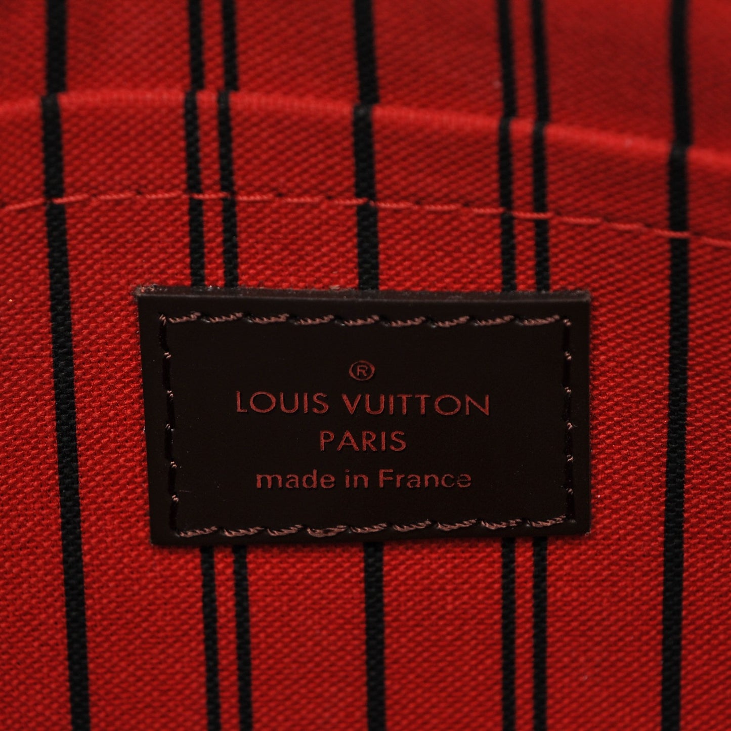 Damier Ebene Neverfull MM GM Pochette