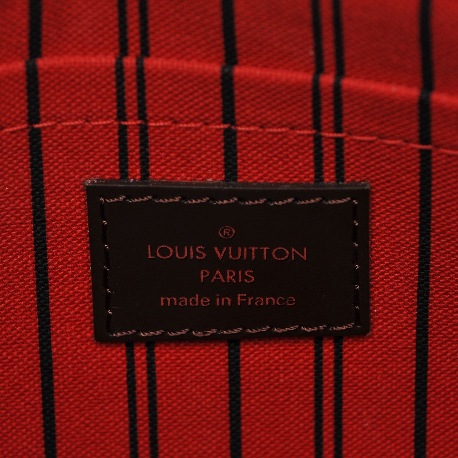 Louis Vuitton Damier Ebene Neverfull MM GM Pochette 6 of 6