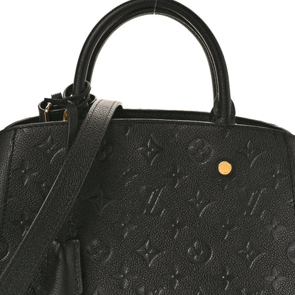 Louis Vuitton Empreinte Montaigne MM Black 7 of 12