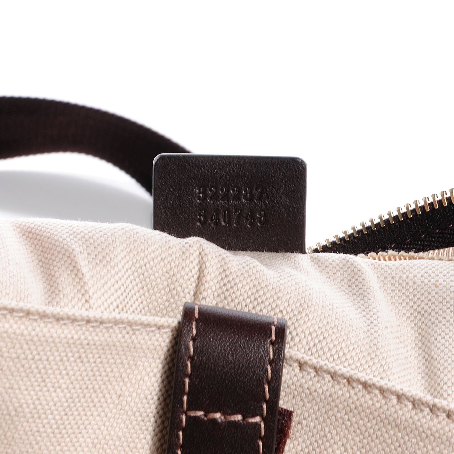GG Supreme Monogram Briefcase Brown