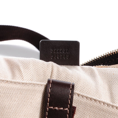 Gucci GG Supreme Monogram Briefcase Brown 7 of 8