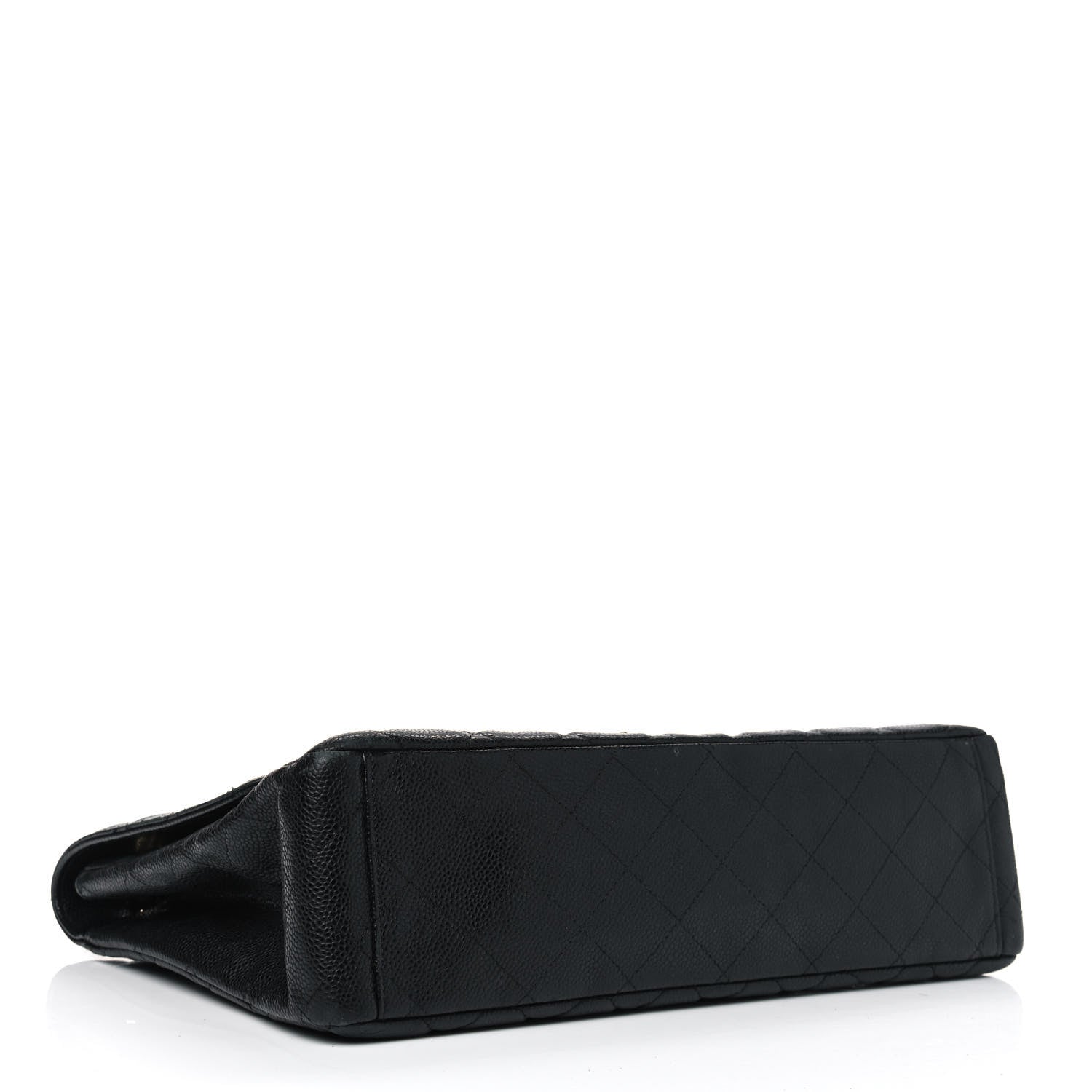 Chanel Caviar Quilted Maxi Single Flap Black 3 of 10