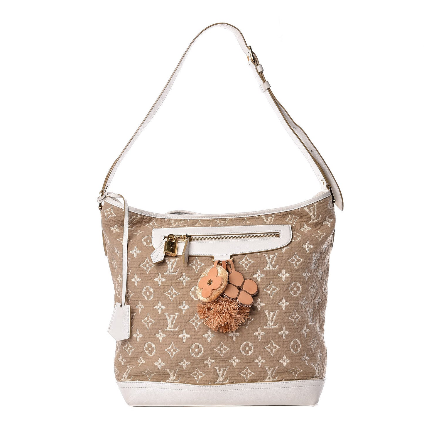 Monogram Sabbia Besace White