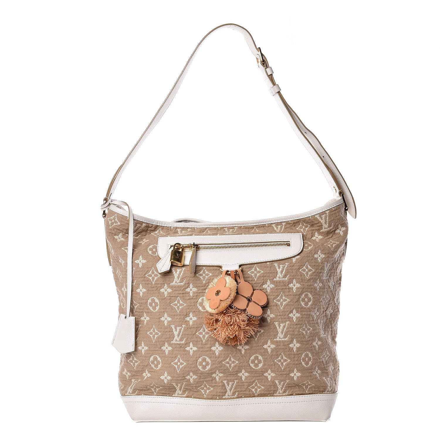 Louis Vuitton Monogram Sabbia Besace White 1 of 14