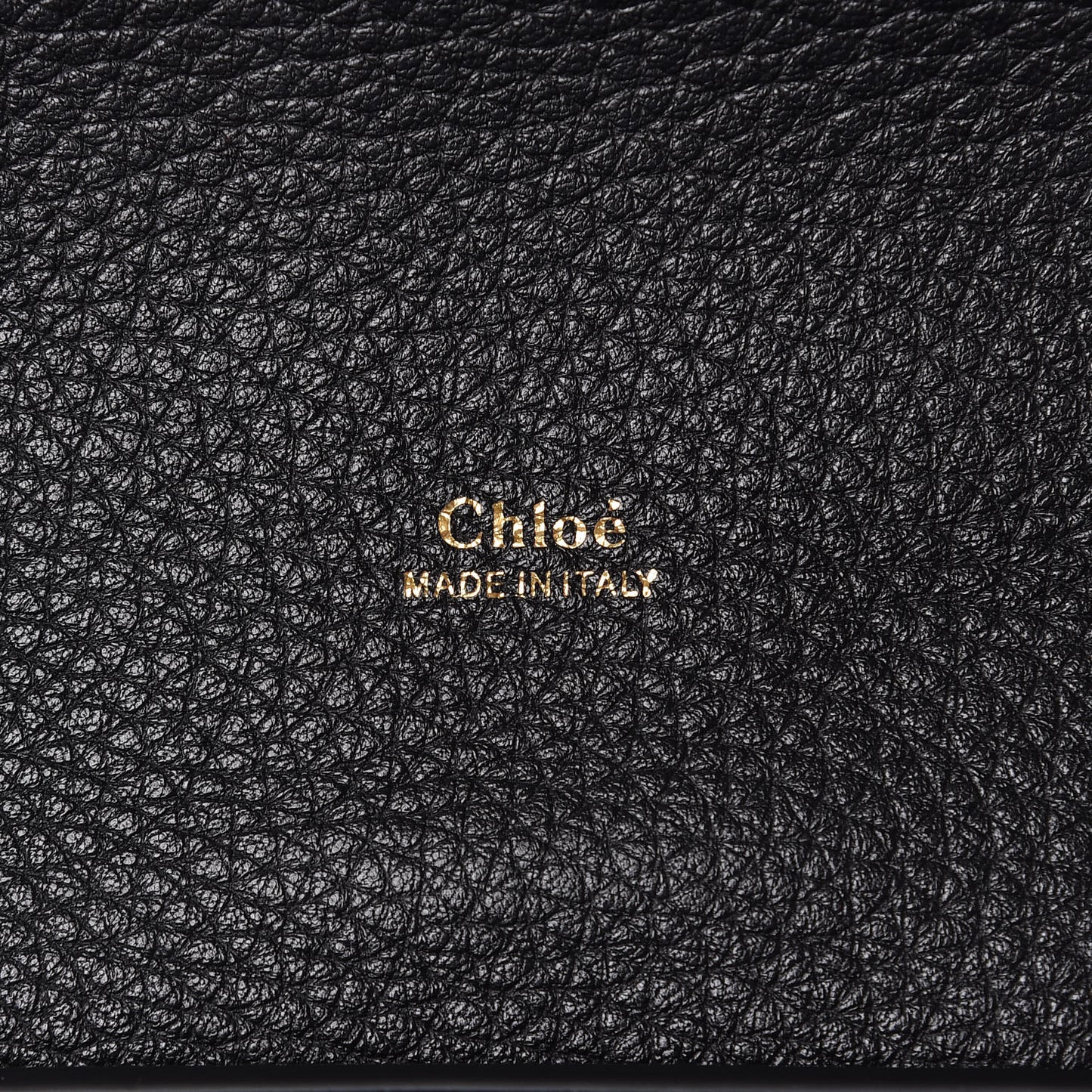 Grained Calfskin Medium Aby Day Shoulder Bag Black