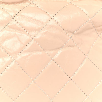 Chanel Aged Calfskin Quilted Small Gabrielle Backpack Beige Black 14 of 14