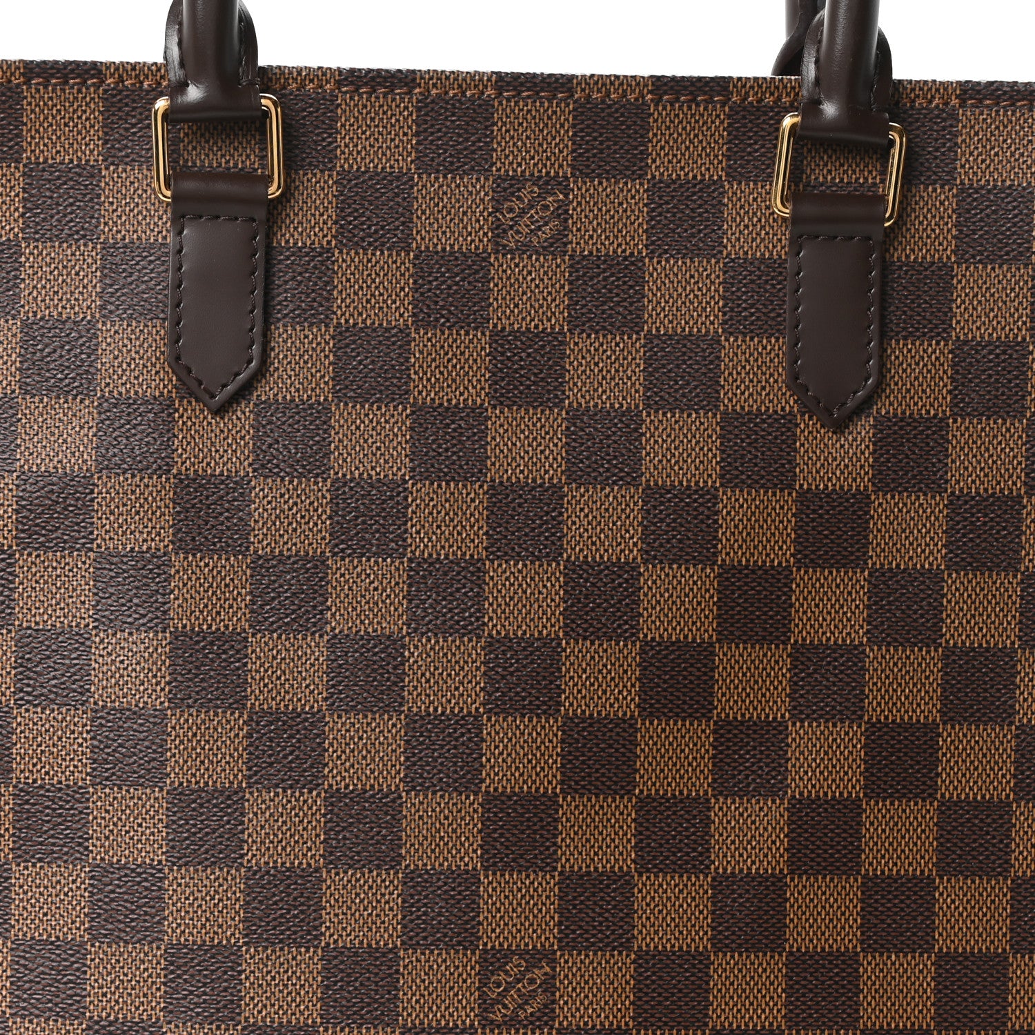 Louis Vuitton Damier Ebene Sac Plat 7 of 9