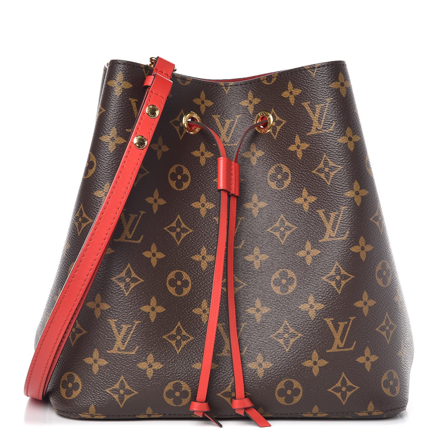 Louis Vuitton Monogram Neonoe MM Coquelicot 1 of 10