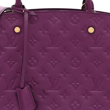 Louis Vuitton Empreinte Montaigne MM Amethyste 8 of 10