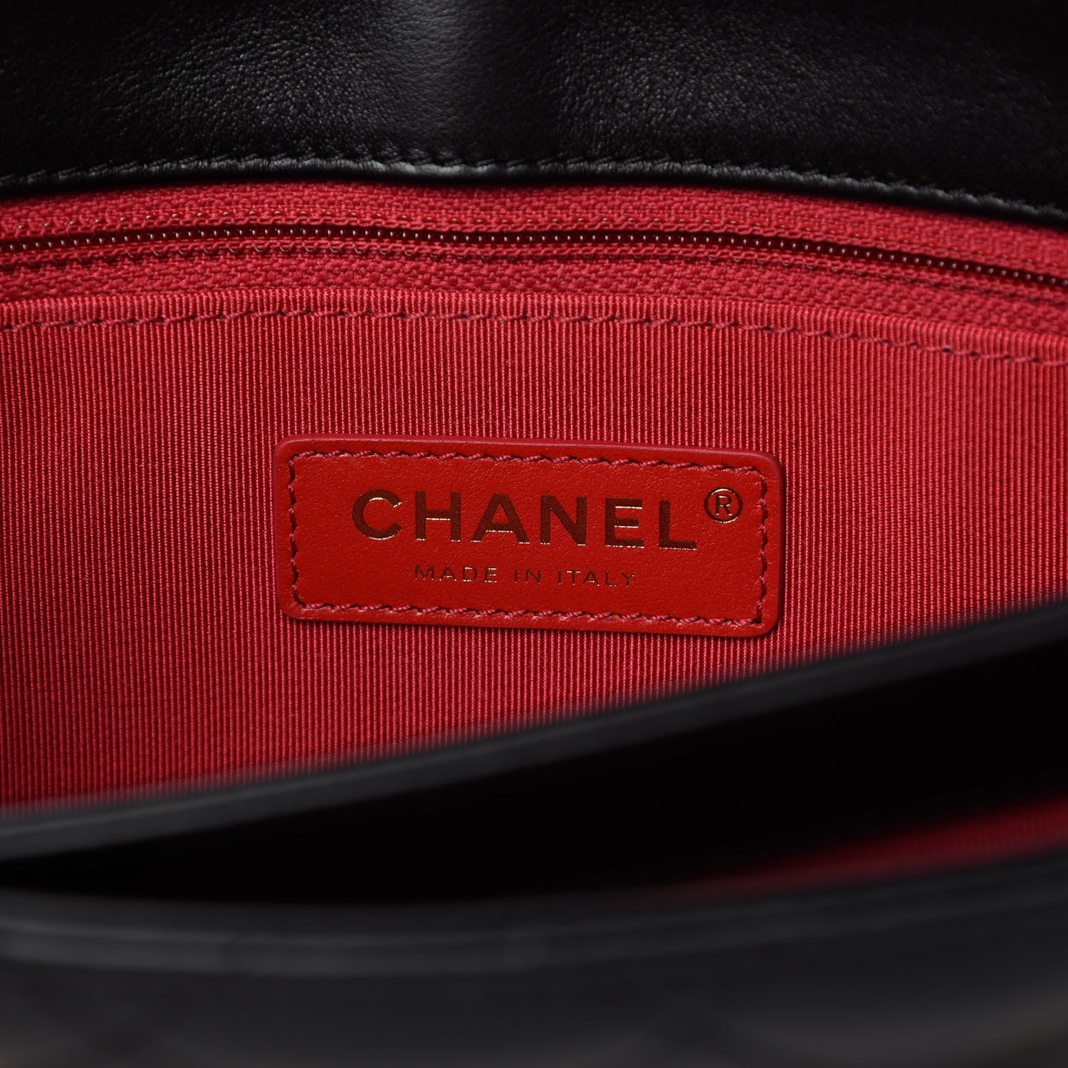 Chanel Calfskin Quilted Enchained Clutch Black 8 of 11