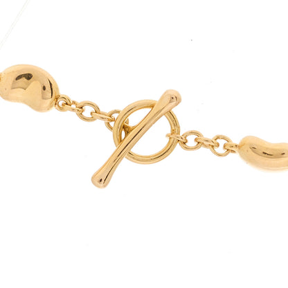 Tiffany 18K Rose Gold Mini Elsa Peretti Bean Link Necklace 5 of 5