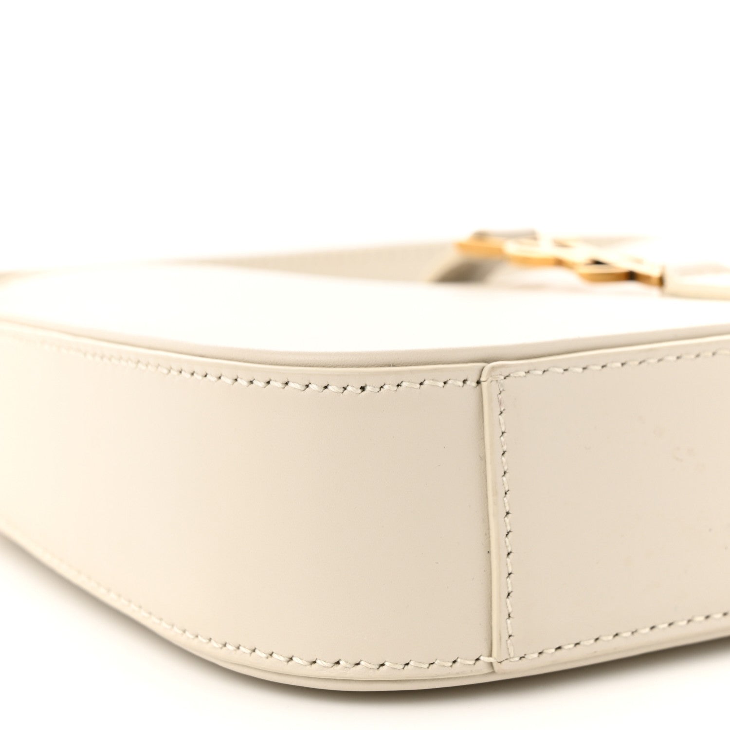 Saint Laurent Smooth Calfskin Le 5 A 7 Mini Hobo Crema Soft 9 of 10