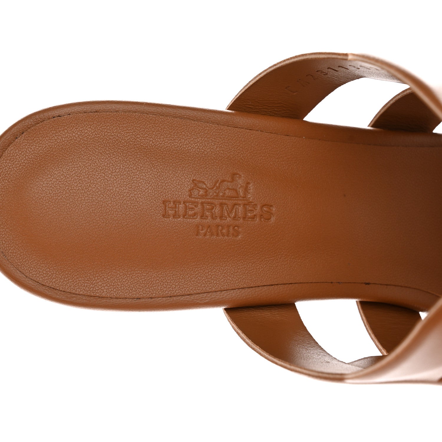 Hermes Nappa Gaby 60 Sandals 40 Naturel 7 of 11