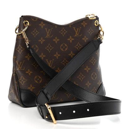 Louis Vuitton Monogram Odeon PM Black 3 of 8