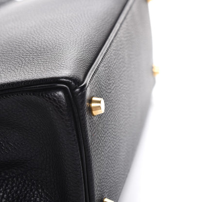 Hermes Togo Kelly Retourne 28 Black 28 of 28