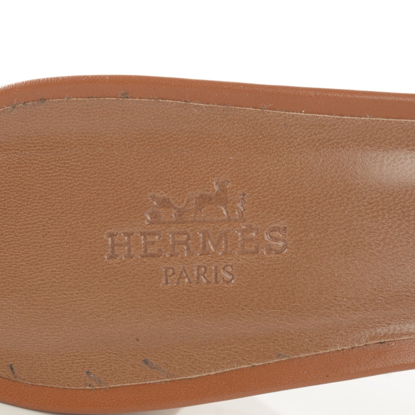 Calfskin Oasis Sandals 38 Gold