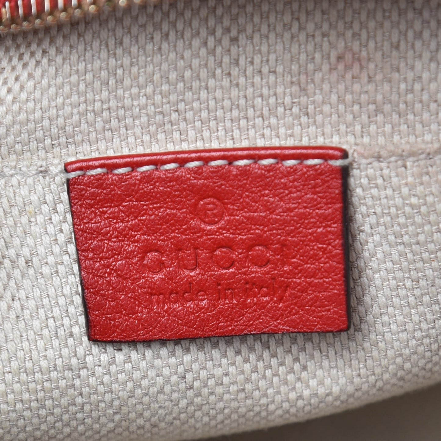 Pebbled Calfskin Small Soho Disco Bag Tabasco Red