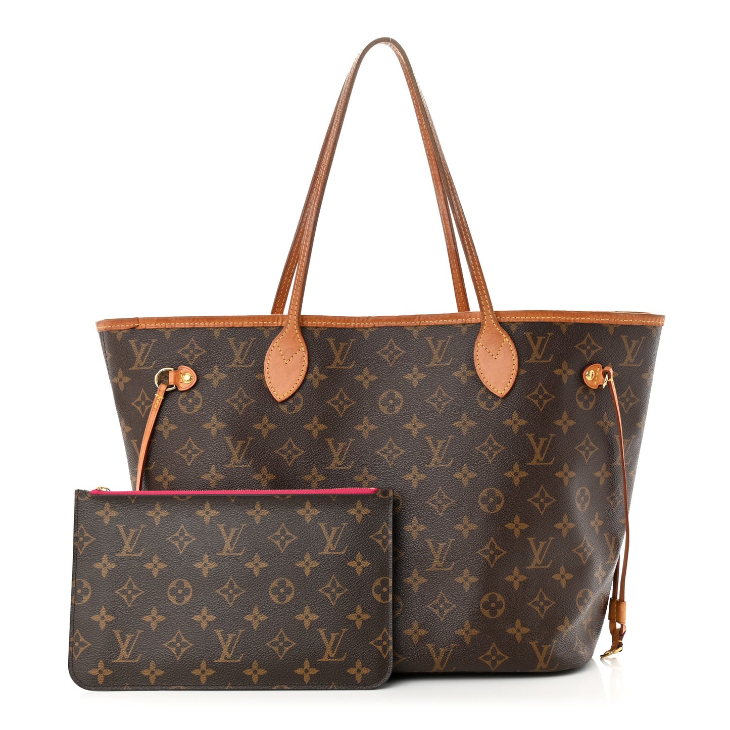 Monogram Neo Neverfull MM Fuchsia