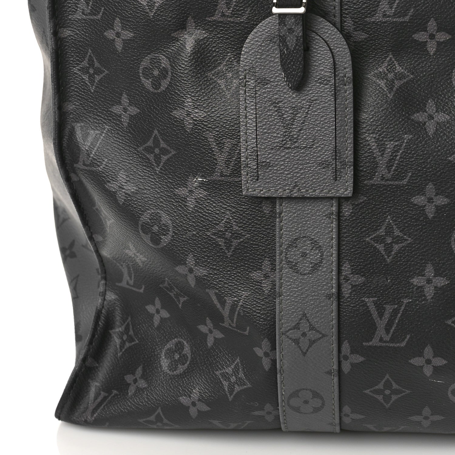 Louis Vuitton Monogram Eclipse Cabas Zippe GM Black 10 of 11