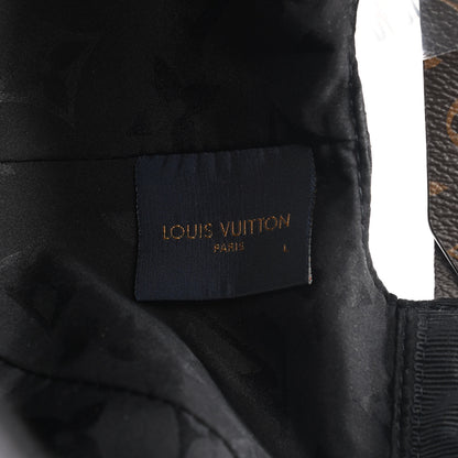 Louis Vuitton Silk Monogram Cap L Black 7 of 9