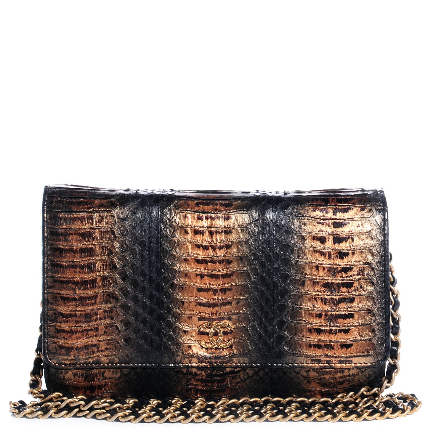 Python Wallet On Chain WOC Black and Gold