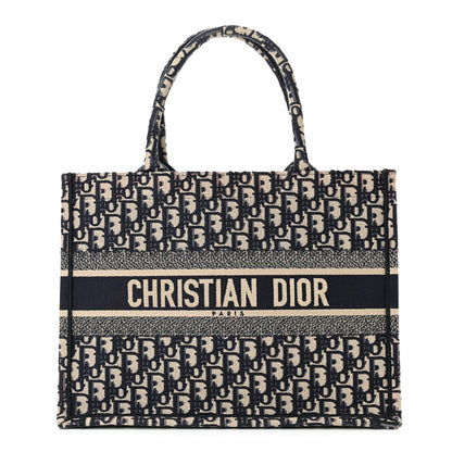 Christian Dior Oblique Medium Book Tote Blue Multicolor 1 of 11