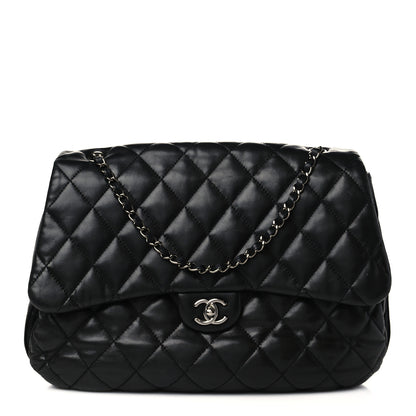 Chanel Lambskin Quilted Chanel 3 Maxi Flap Bag Black 1 of 6