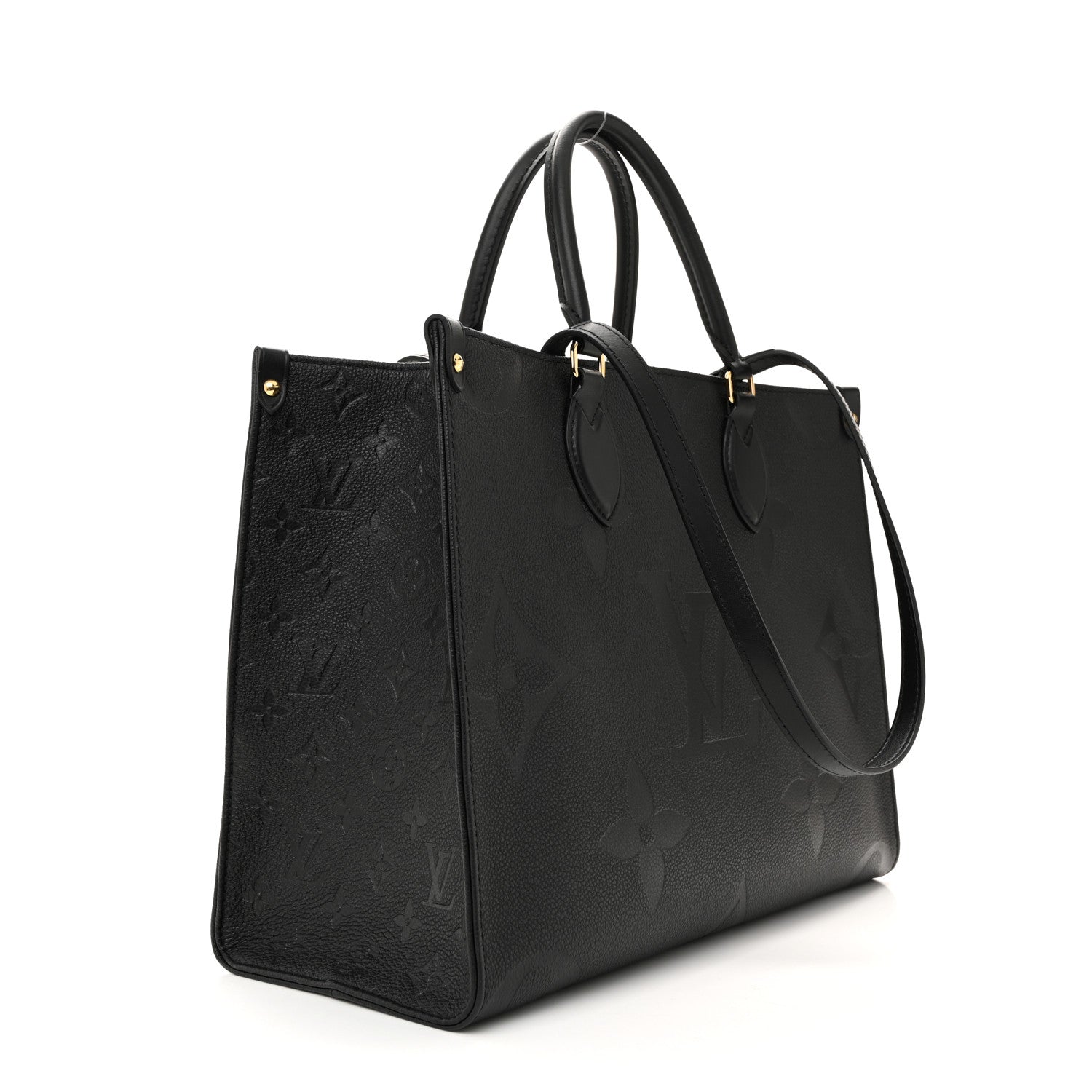 Louis Vuitton Empreinte Monogram Giant Onthego MM Black 3 of 10
