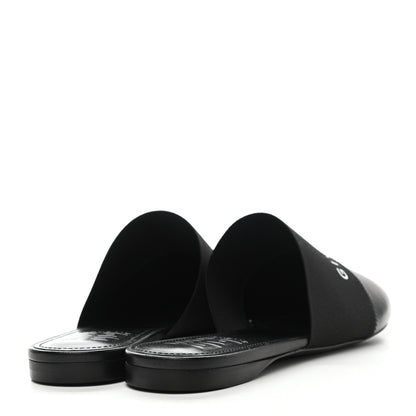 Givenchy Lambskin Bedford Logo Mule Slides 39.5 Black 4 of 7