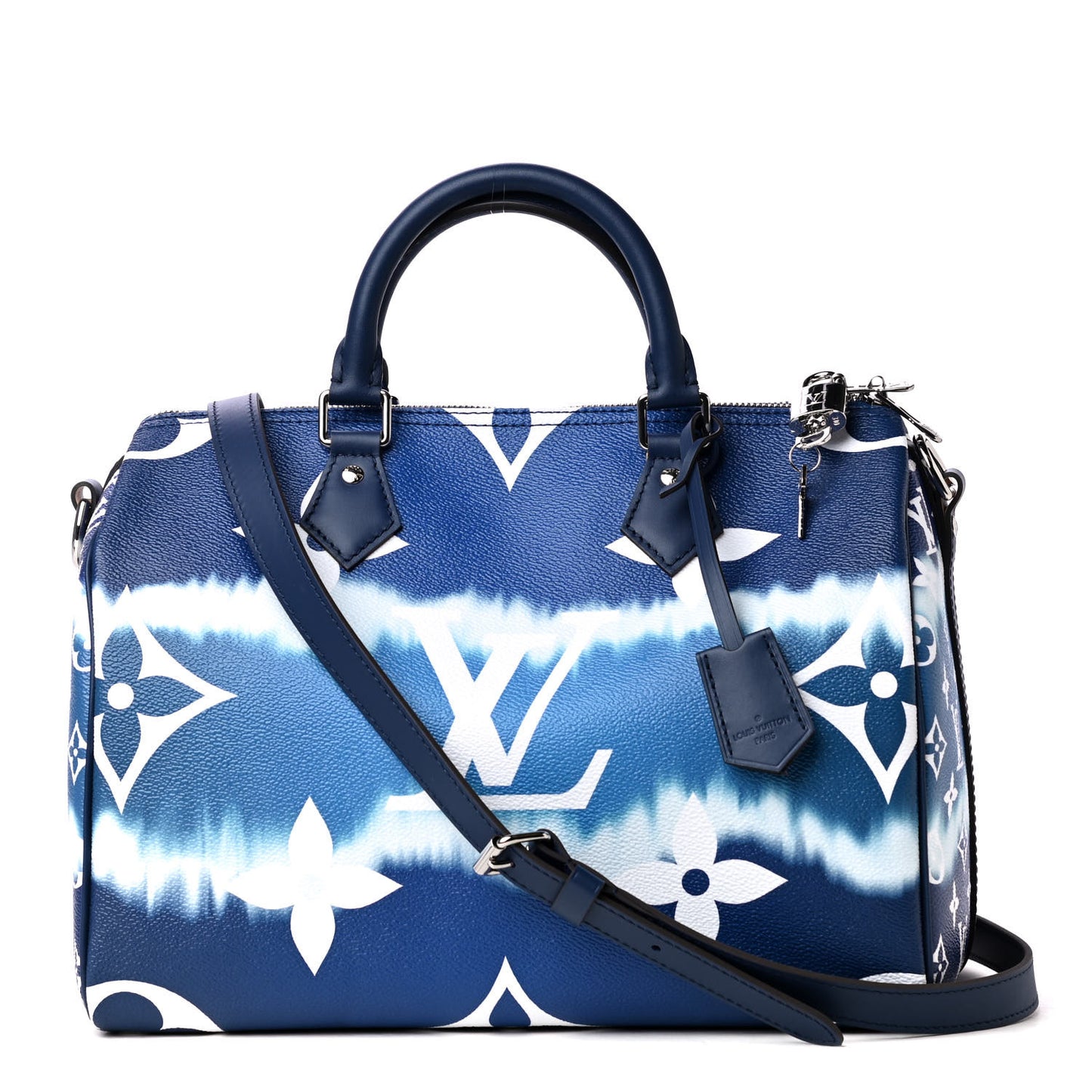 Monogram Escale Speedy Bandouliere 30 Blue