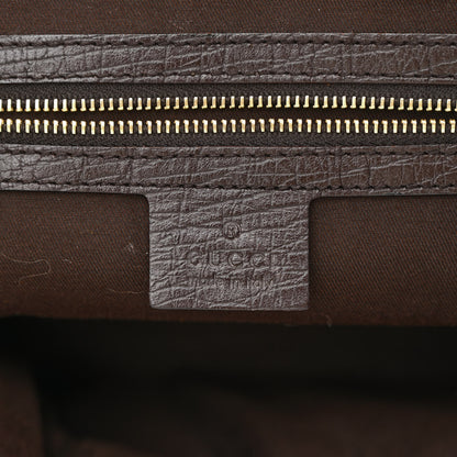 Gucci Monogram Small Jolicoeur Tote Dark Brown 6 of 11