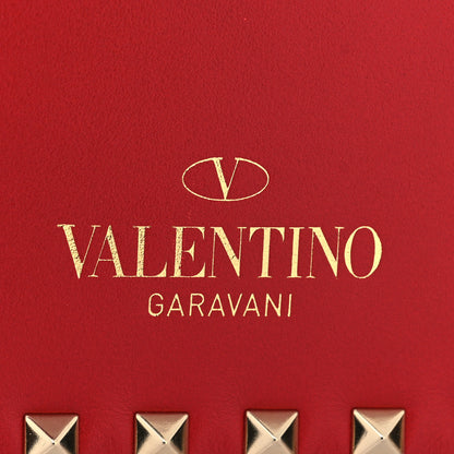 Valentino Garavani Calfskin Rockstud Flap Shoulder Bag Rosso Valentino 7 of 11
