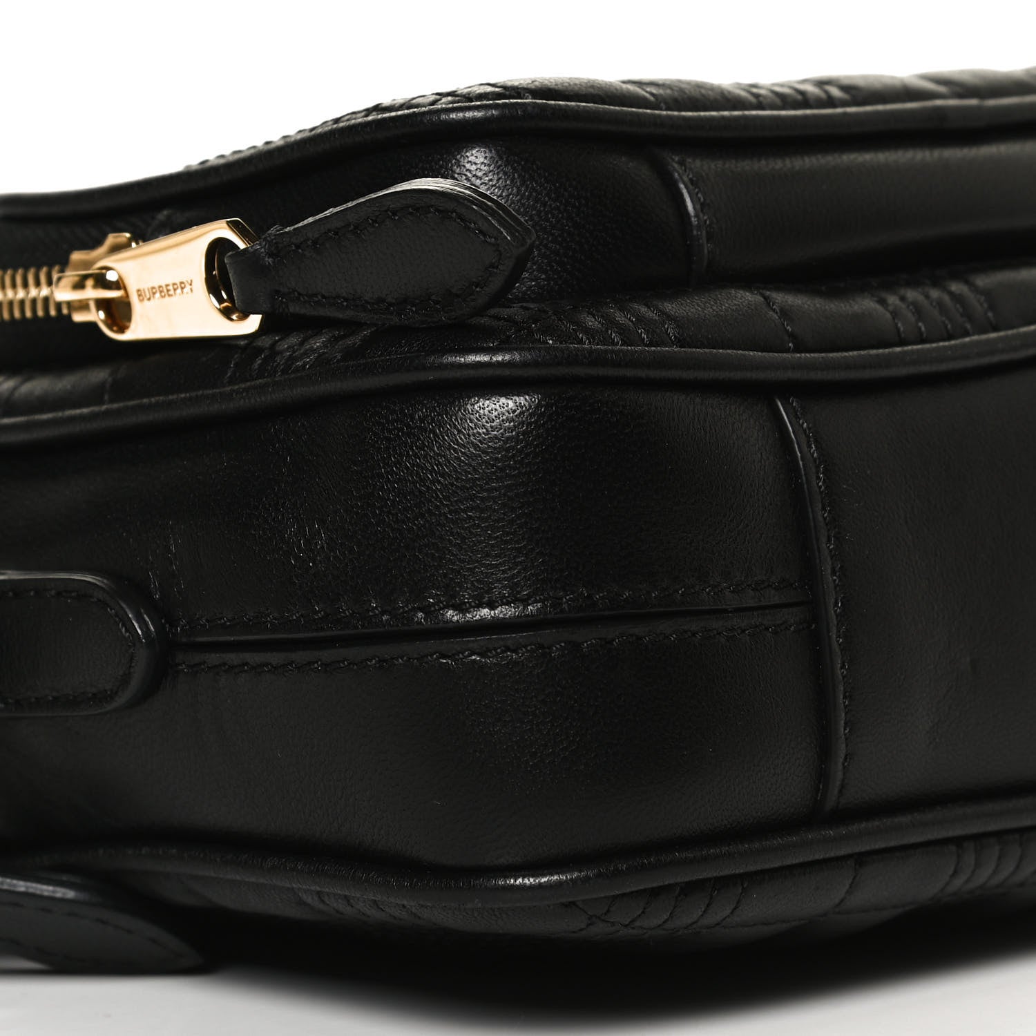 Burberry Lambskin Quilted Mini Camera Bag Black 8 of 11