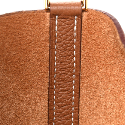 Hermes Taurillon Clemence Picotin Lock 18 PM Gold 6 of 9