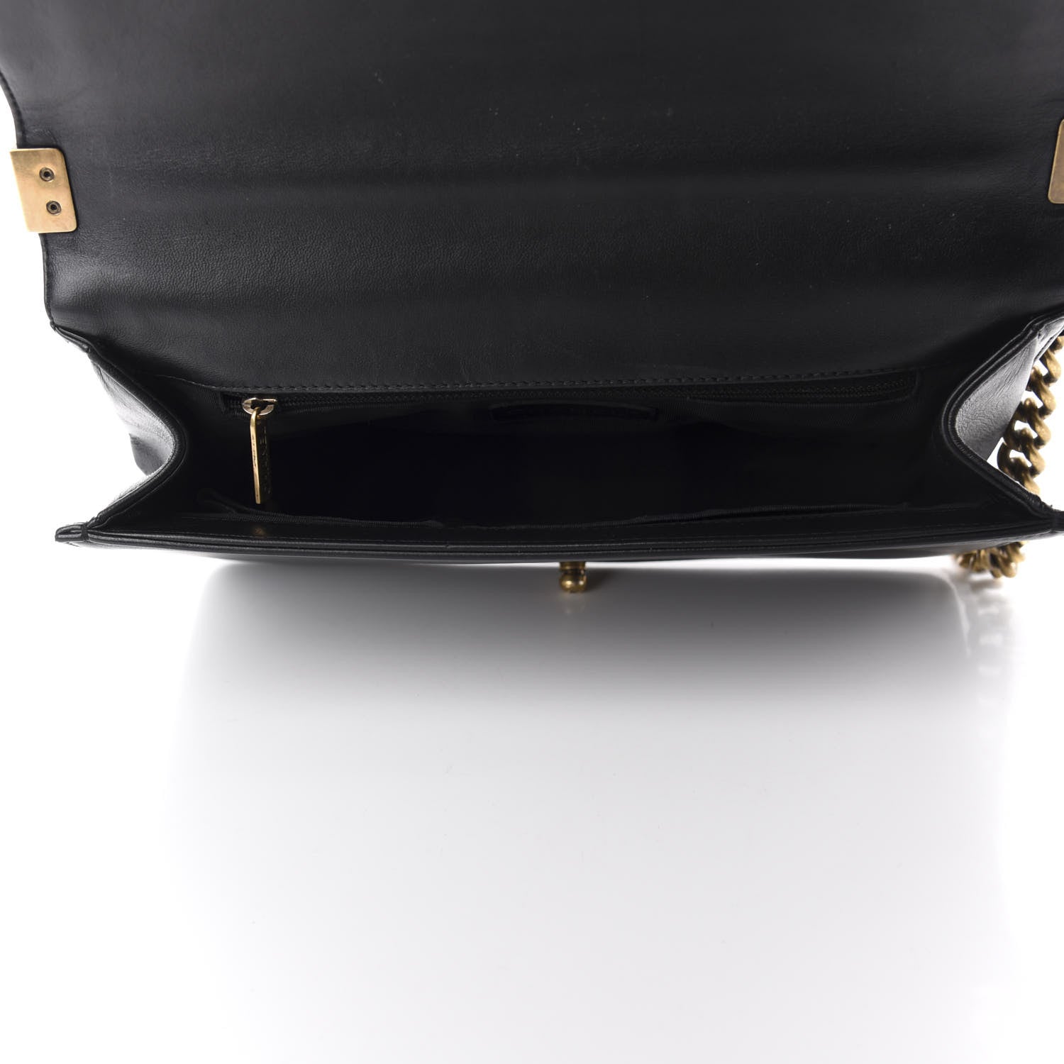Chanel Lambskin Quilted New Medium Boy Flap Black 5 of 13