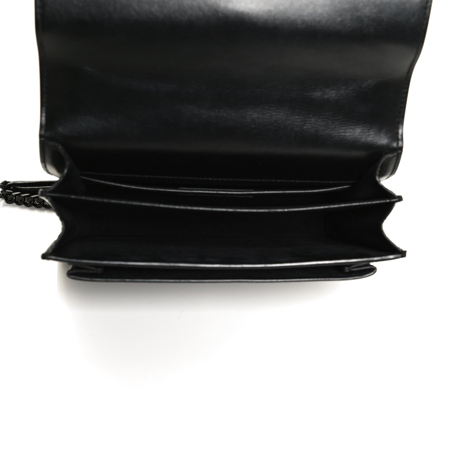 Saint Laurent Calfskin Medium Monogram Sunset Black 4 of 11