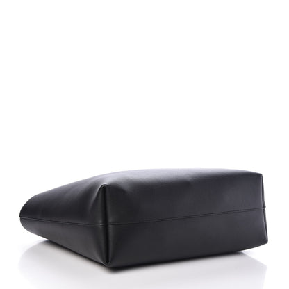 Saint Laurent Calfskin Large Shopping Tote Black 5 of 9