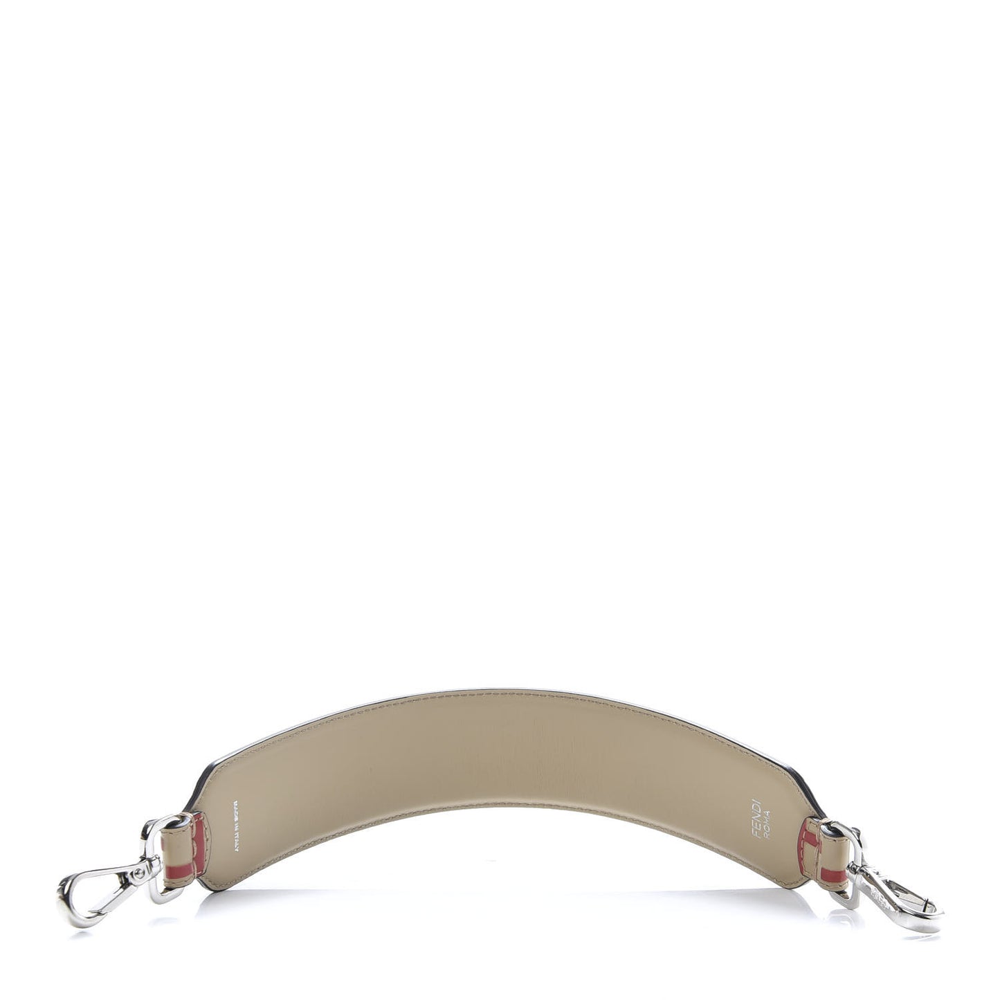 Calfskin FF Embossed Mini Strap You Amido Fiamma