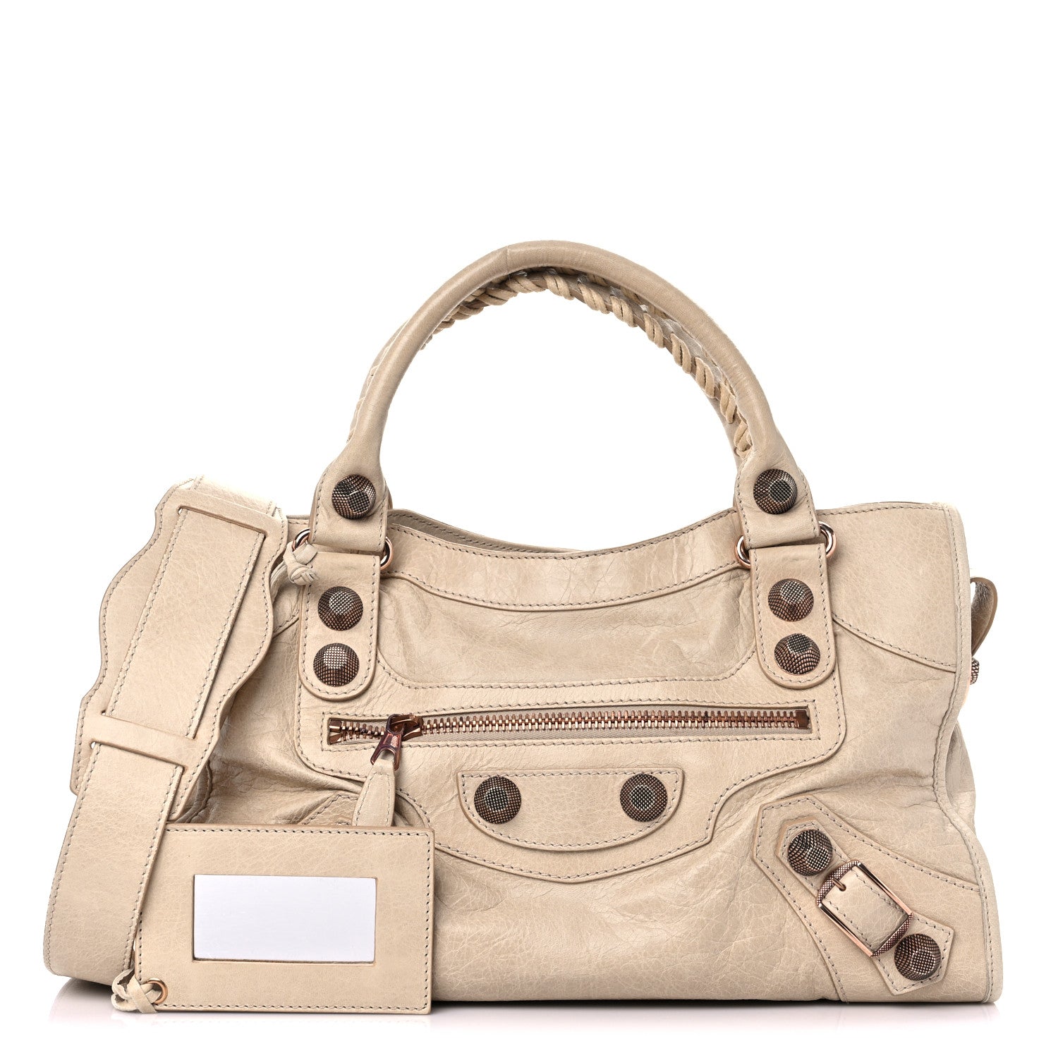 Balenciaga Agneau Giant 21 Rose Gold Hardware City Praline 1 of 26