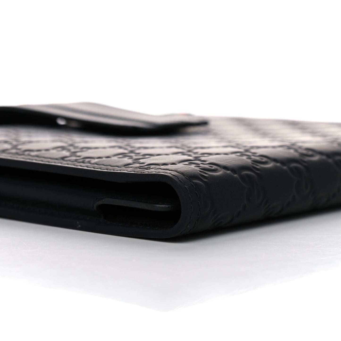 Rubber Guccissima Web Ipad Case Black