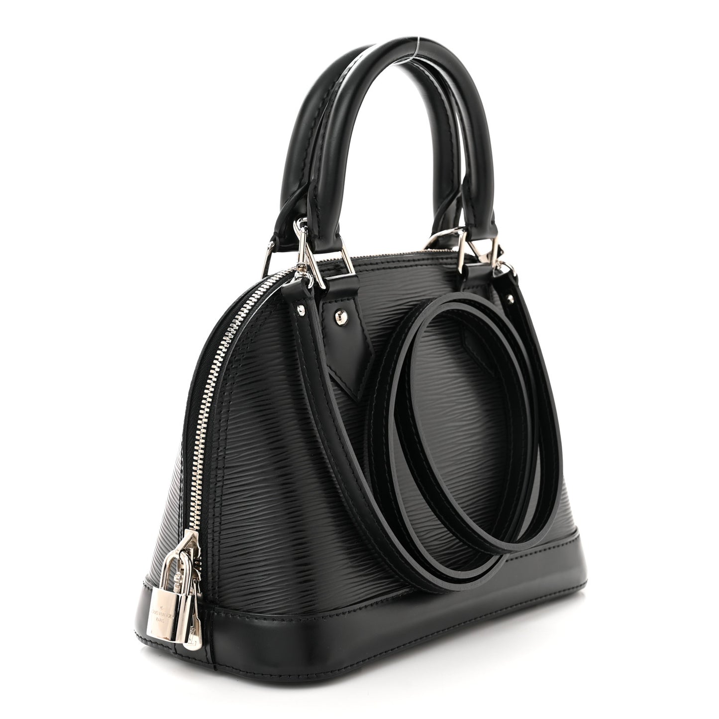 LOUIS VUITTON Epi Alma BB Black