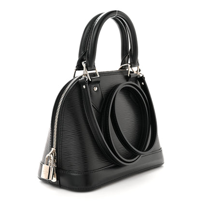 Louis Vuitton LOUIS VUITTON Epi Alma BB Black 3 of 11