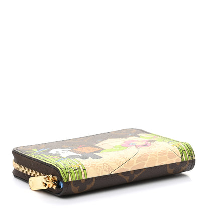 Louis Vuitton Monogram 2021 Christmas China Animation Zippy Coin Purse Myosotis Blue 4 of 7