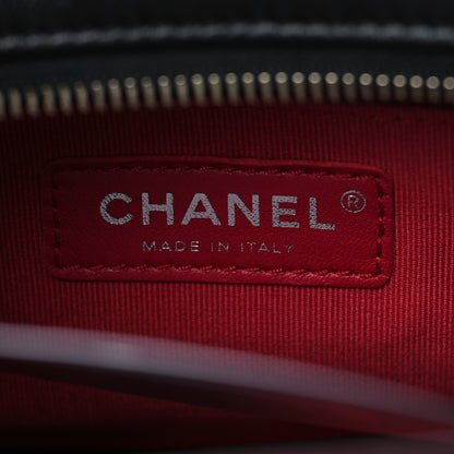 Chanel Aged Calfskin Quilted Small Gabrielle Hobo Black 6 of 7
