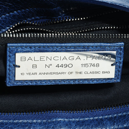 Balenciaga Pony Hair Leopard City Bleu Roi 9 of 10