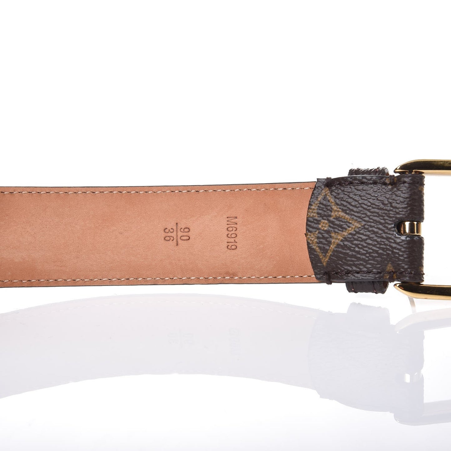 Monogram Ellipse Belt 90 36
