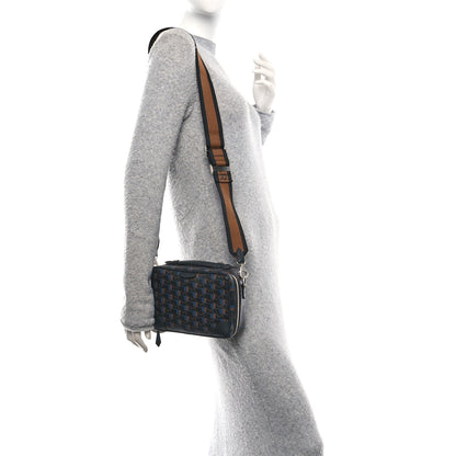 Moynat Toile 1920 Maxi Camera Bag Black Blue 2 of 11