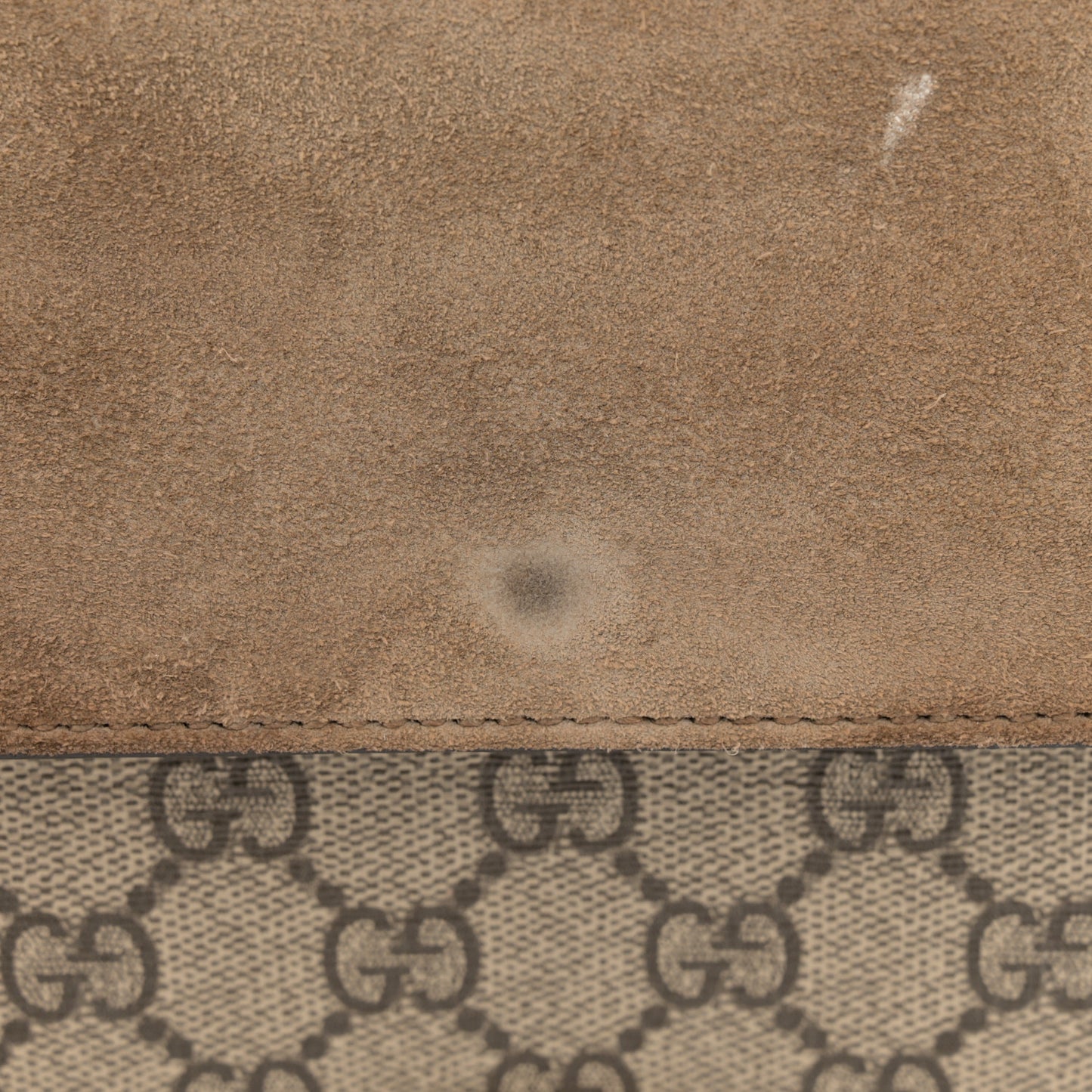 GG Supreme Monogram Mini Dionysus Shoulder Bag Taupe
