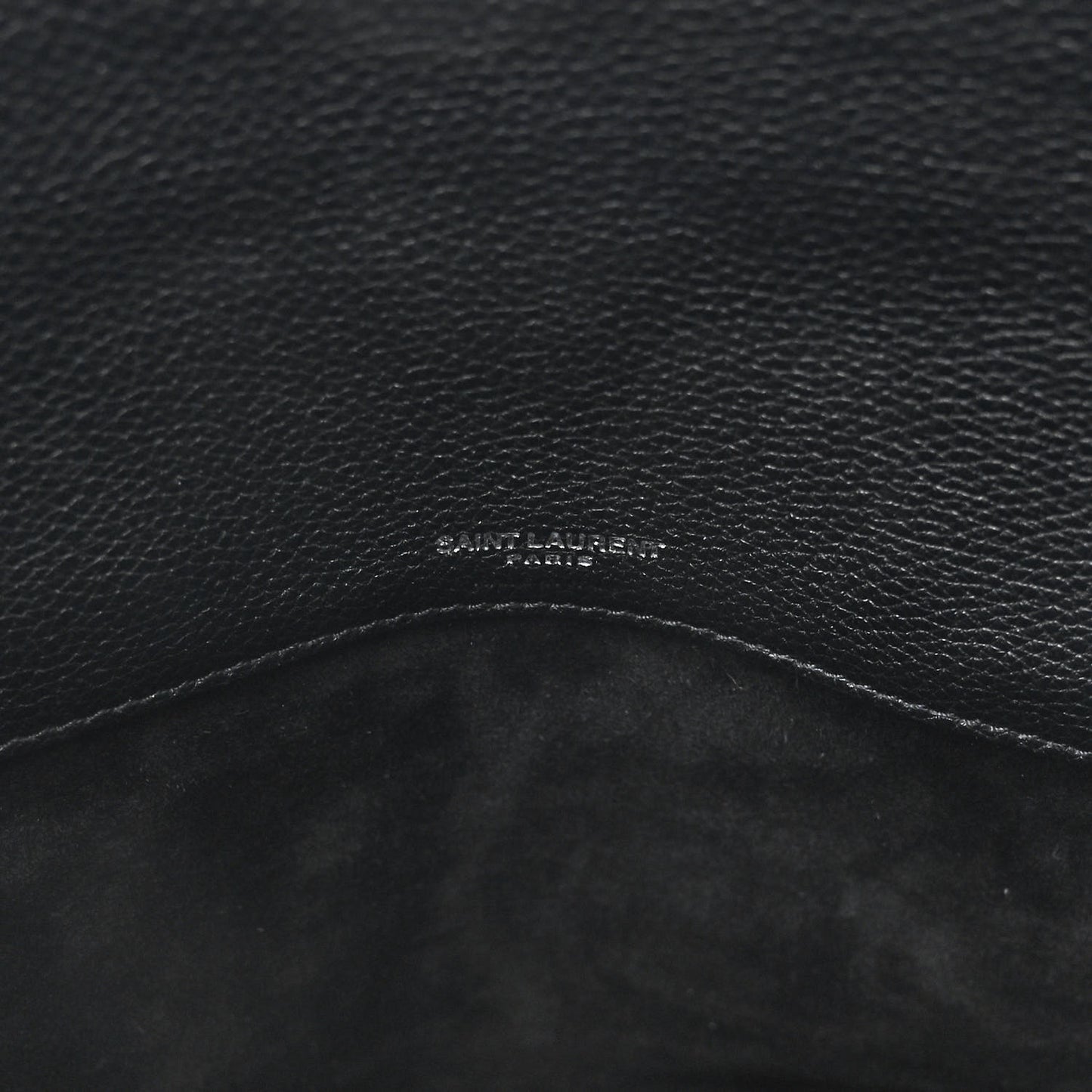 Grained Calfskin Small Supple Sac De Jour Black